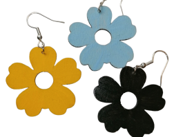 Kukkakorvakorut | Puiset korvakorut | Korvakorut | Korvakorut netistä | Aurosfi Kukka korvakorut | Puiset korvakorut | Korvakorut | Korvakorut netistä | Aurosfi