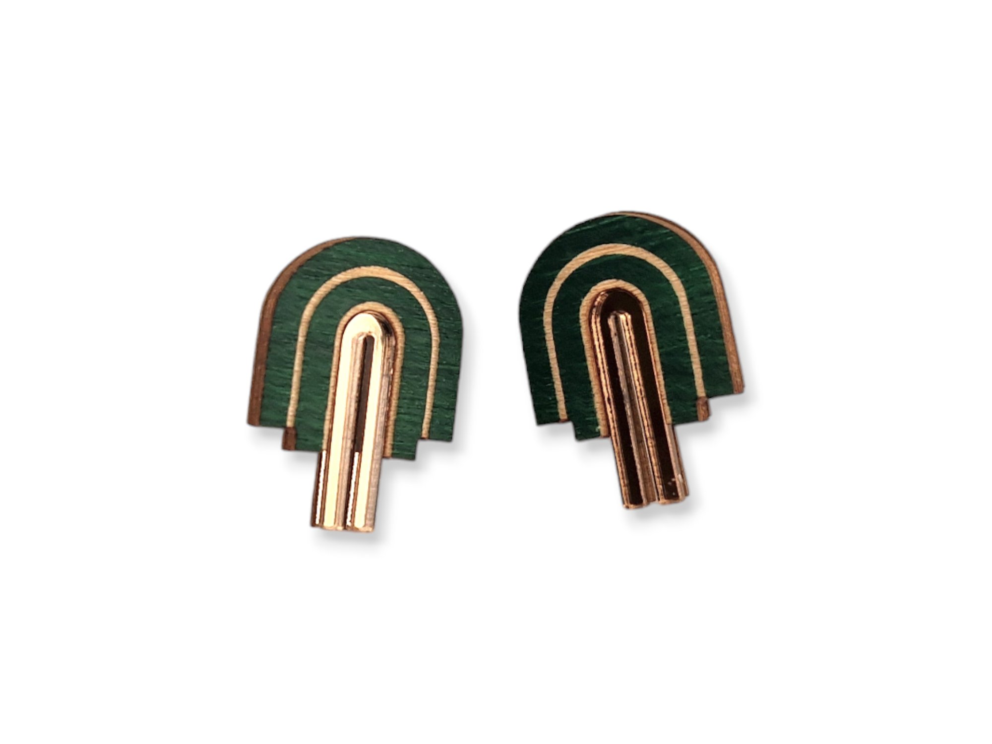 Vihreät nappikorvakorut Kaaret nappi | Puiset korvakorut | Korvakorut | Korvakorut netistä | Aurosfi Vihreät nappikorvakorut | Puiset korvakorut | Korvakorut | Korvakorut netistä | Aurosfi