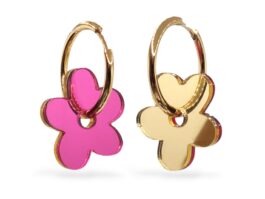 Jasmin-kukkakorvakorut, kääntökorvakorut