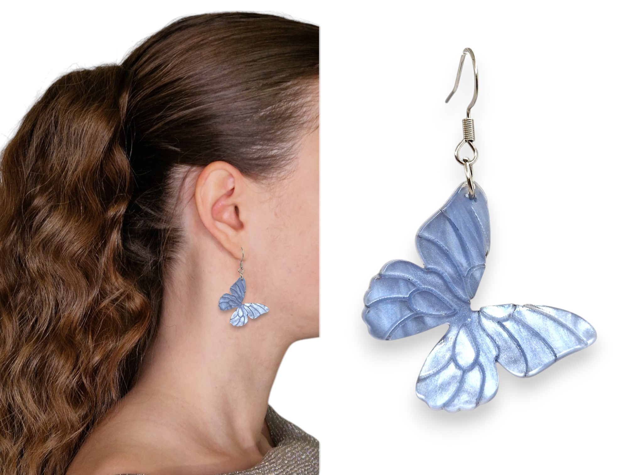 Päiväperhonen sovituskuva mkoko | Puiset korvakorut | Korvakorut | Koruliike Auros Kotimainen verkkokauppa | Puiset korvakorut | Korvakorut | Koruliike Auros Kotimainen verkkokauppa